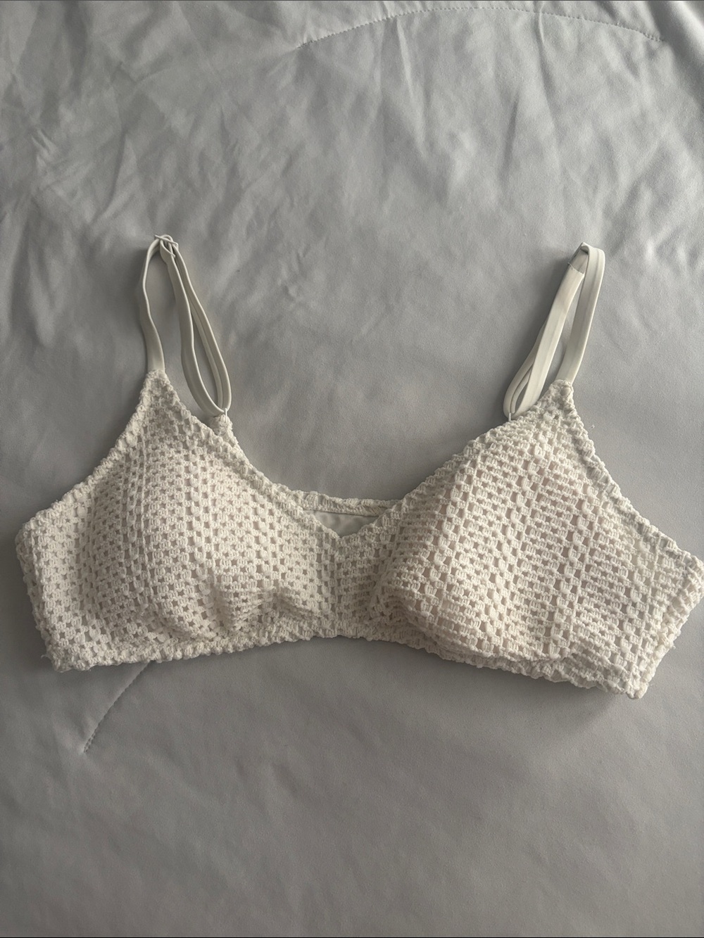 aerie Crochet Scoop Bikini Top